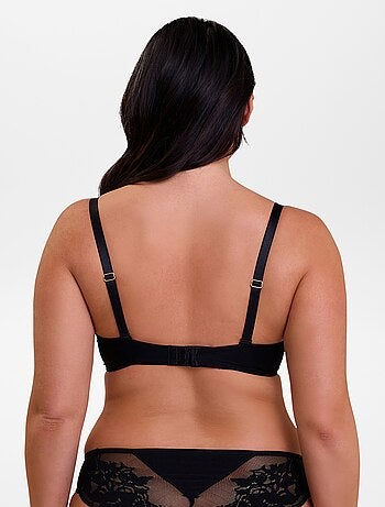 Reggiseno in pizzo, microfibra e tulle 'Sans complexe'
