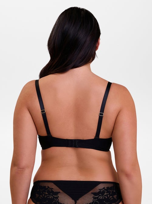 Reggiseno in pizzo, microfibra e tulle 'Sans complexe' - Kiabi