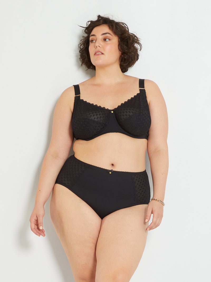 Reggiseno in pizzo Nero - Kiabi