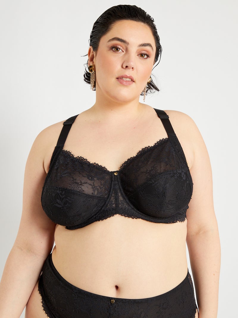 Reggiseno in pizzo Nero - Kiabi