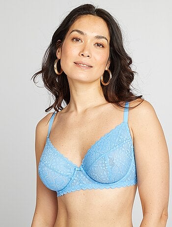 Reggiseno in pizzo per coppe D/E/F