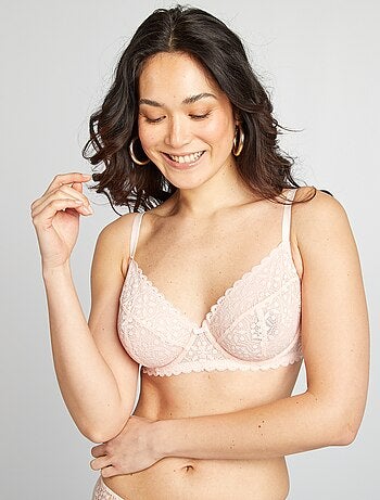 Reggiseno in pizzo per coppe D/E/F