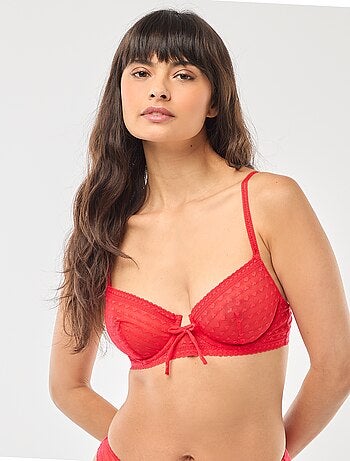 Reggiseno in pizzo senza imbottitura - San Valentino