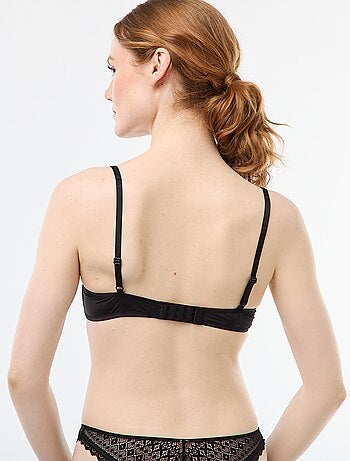 Reggiseno in pizzo trasparente