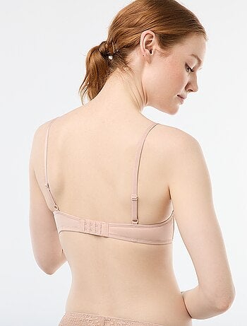 Reggiseno in pizzo trasparente