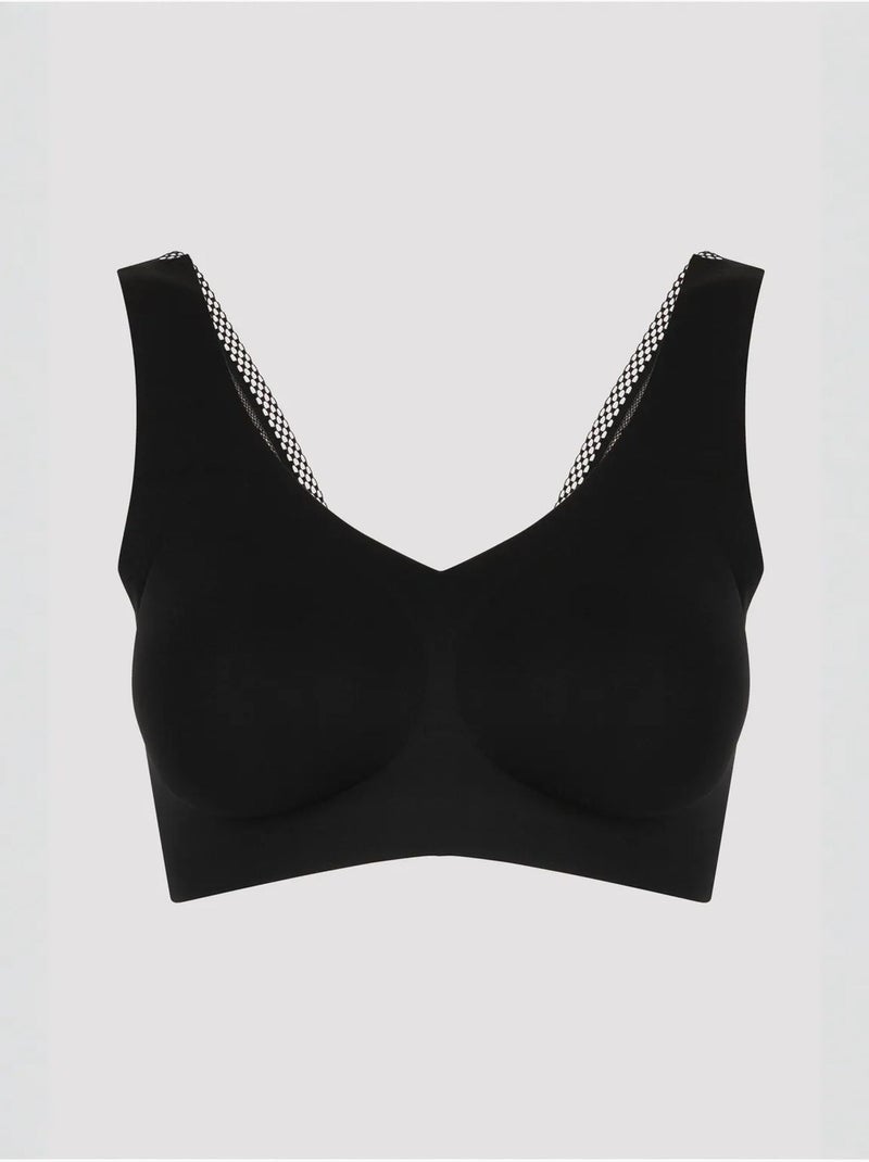 Reggiseno invisible up senza ferretto penti Nero - Kiabi