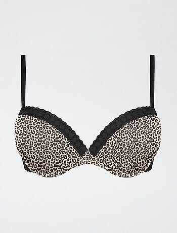 Reggiseno leopardato
