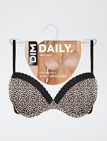 Reggiseno leopardato
