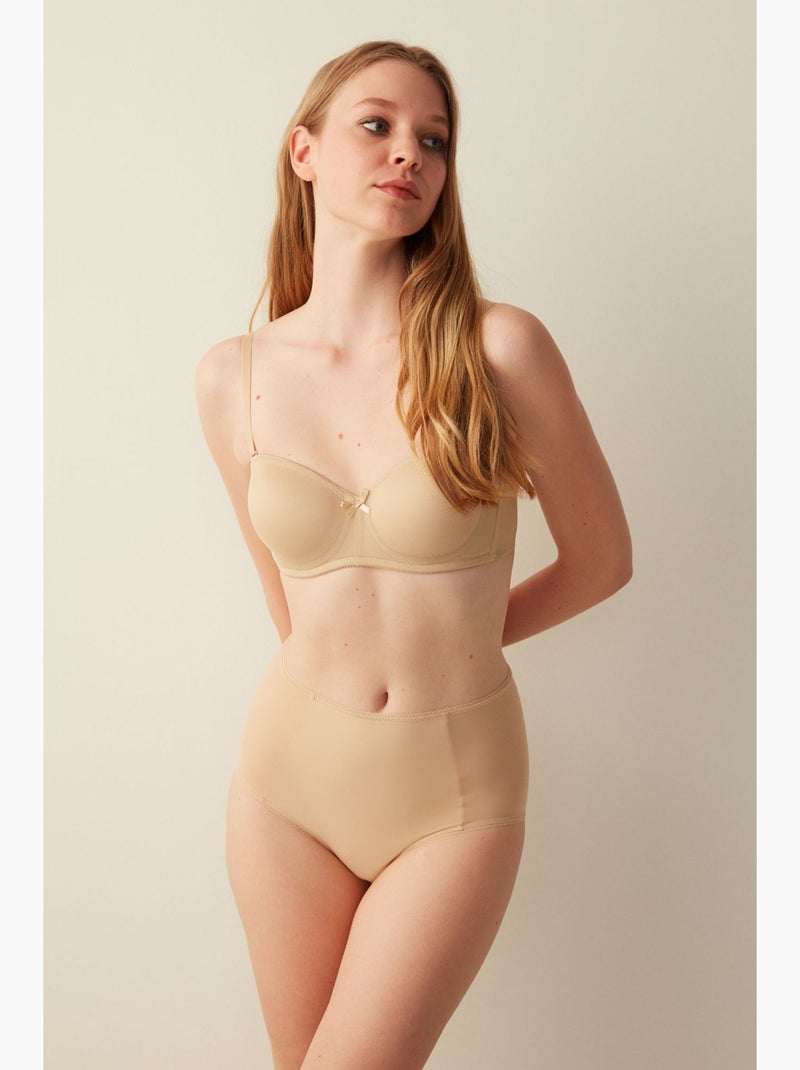 Reggiseno lotus imbottito donna penti Beige argilla - Kiabi