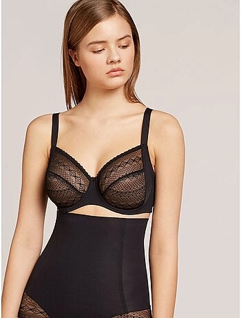 Reggiseno massima sostegno senza imbottitura coppe C, D e E