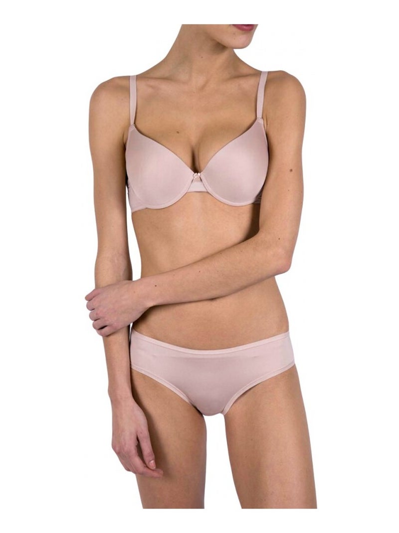 Reggiseno microfibra Beige - Kiabi