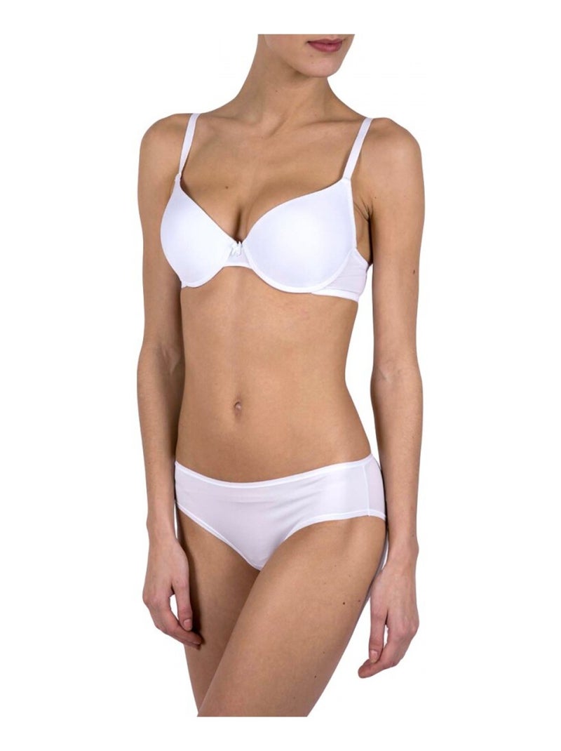 Reggiseno microfibra Bianco - Kiabi