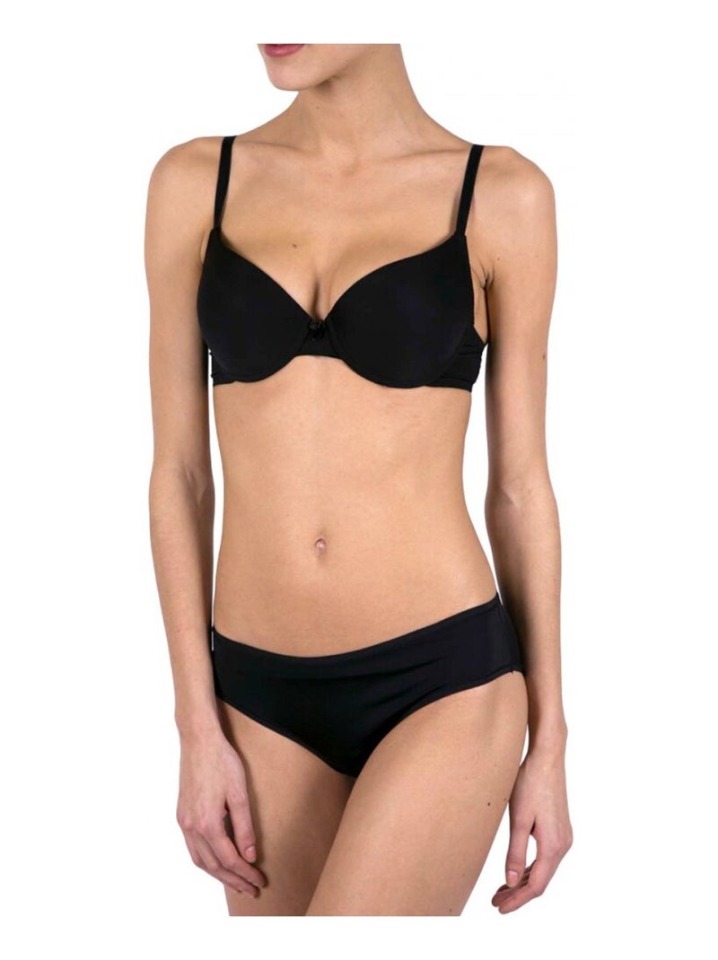 Reggiseno microfibra Nero - Kiabi