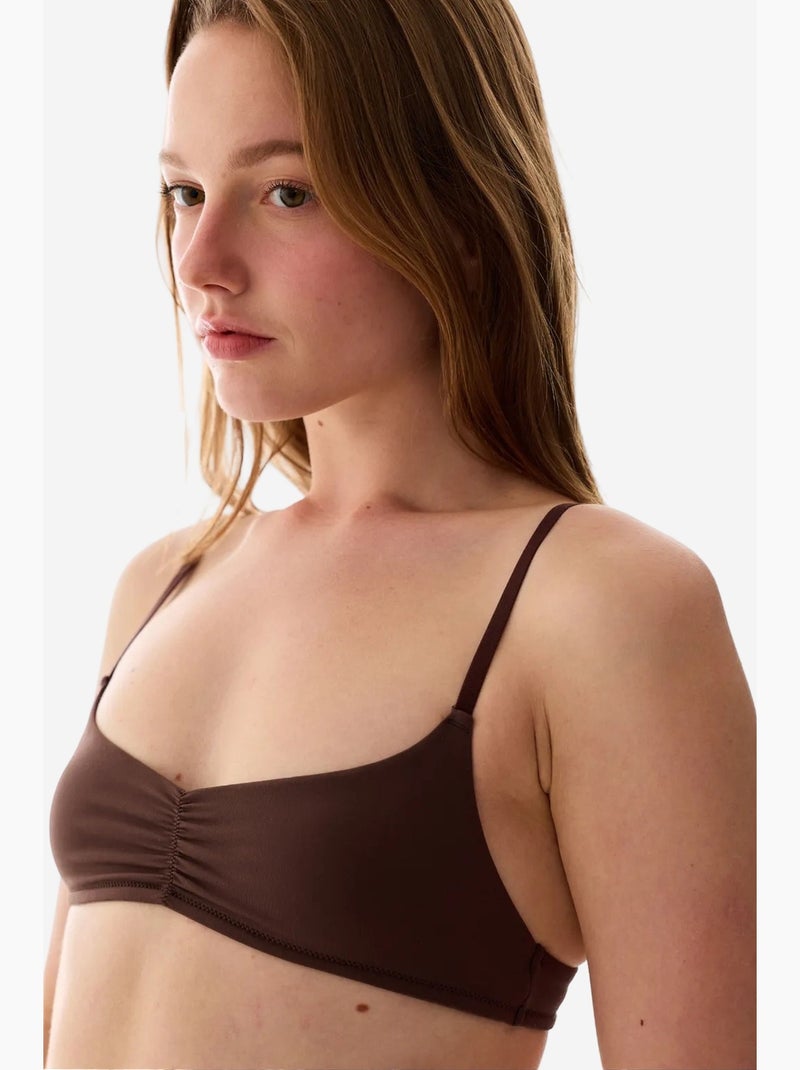 Reggiseno mini micro donna penti Marrone - Kiabi