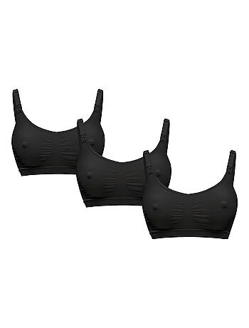 Reggiseno per l’allattamento KEEP COOL – Confezione da 3 – Bianco – Taglia M – Confortevole e