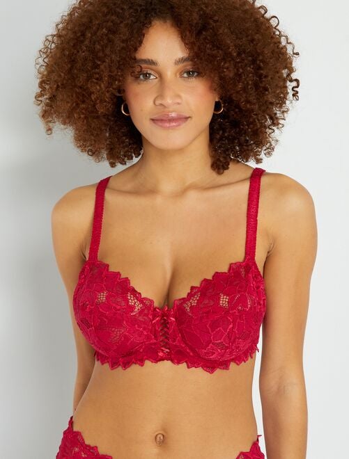 Reggiseno Demi Sans Complexe Con Ferretto | Pizzo Traforato E Microfibra
