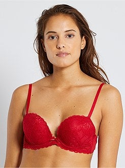 Reggiseno plunge imbottito - Kiabi