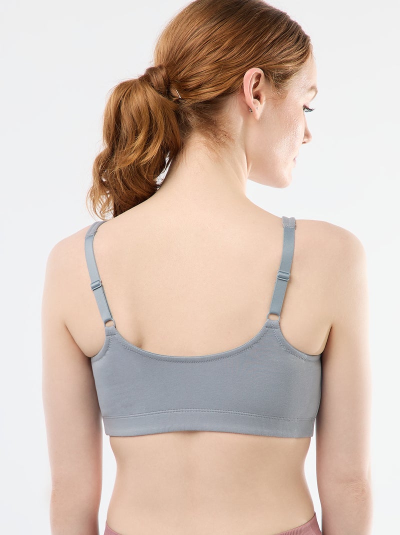 Reggiseno post-operatorio - Ottobre Rosa Blu - Kiabi
