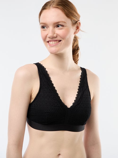 Reggiseno post-operatorio in pizzo - Kiabi