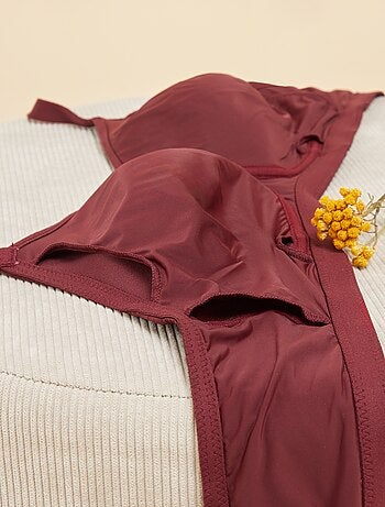 Reggiseno postoperatorio invisibile