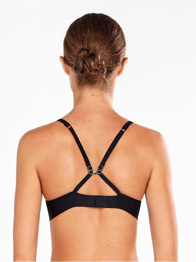 Reggiseno Push Up +2 Nero - Kiabi