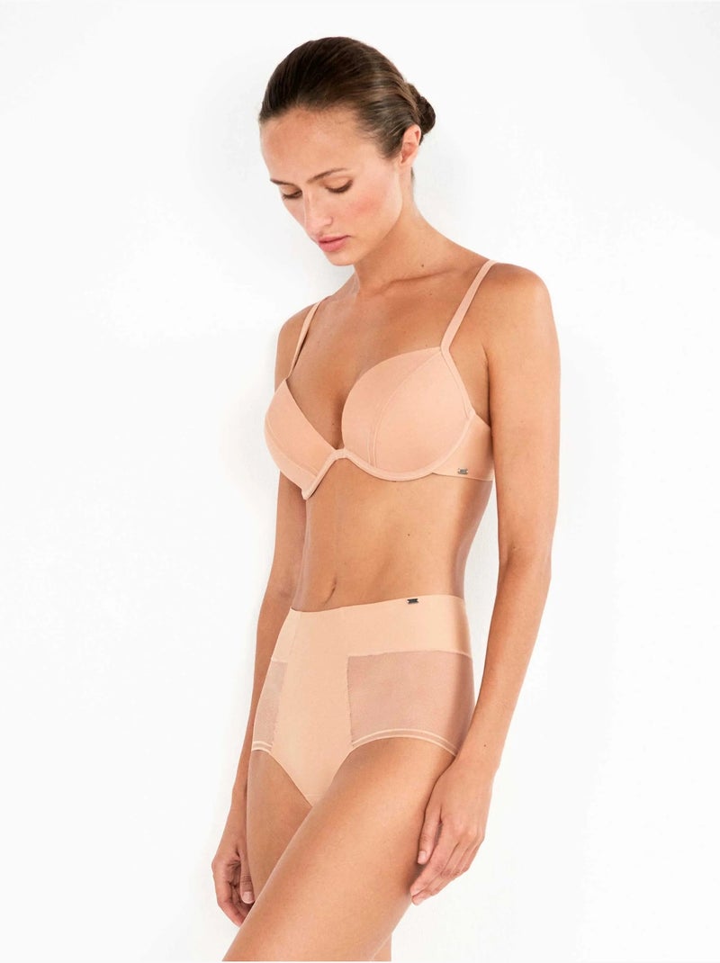 Reggiseno push up +2 Rosa - Kiabi
