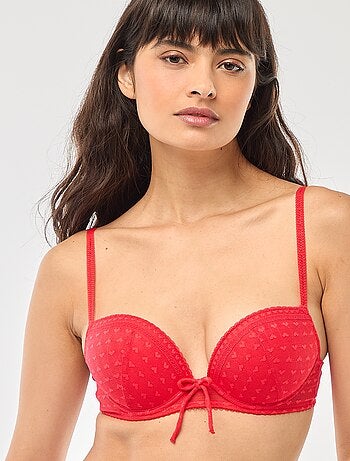 Reggiseno push-up in pizzo - San Valentino