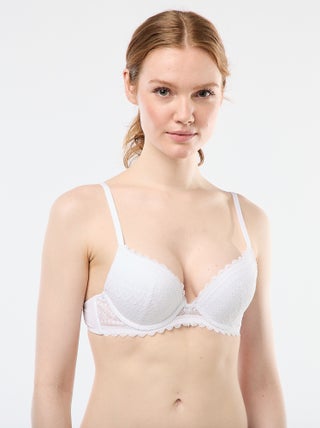 Reggiseno push-up in pizzo