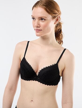 Reggiseno push-up in pizzo