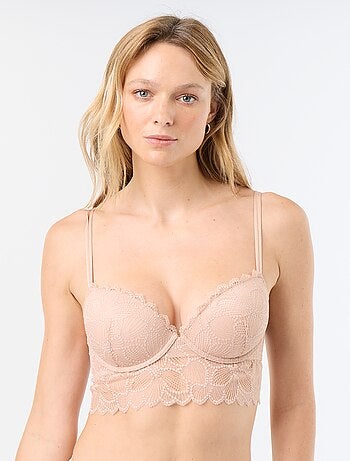Reggiseno push-up in pizzo