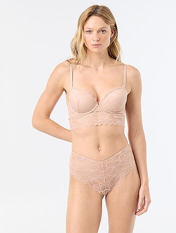 Reggiseno push-up in pizzo