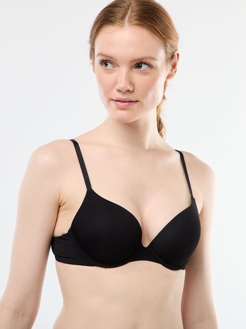 Reggiseno push-up invisibile in microfibra - Kiabi