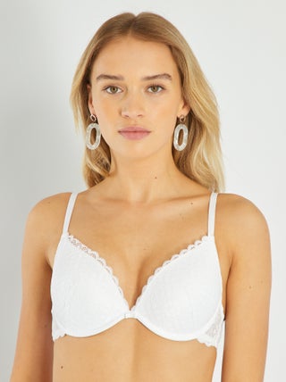 Reggiseno push-up pizzo