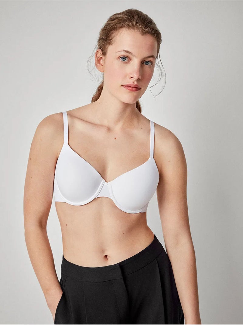 Reggiseno riduttore di schiena coppe b e c Bianco - Kiabi