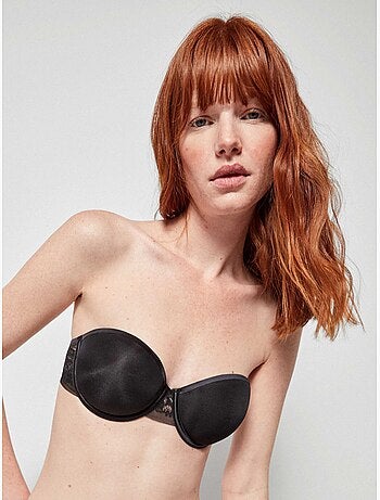 Reggiseno smontabile con ferretto colore nero