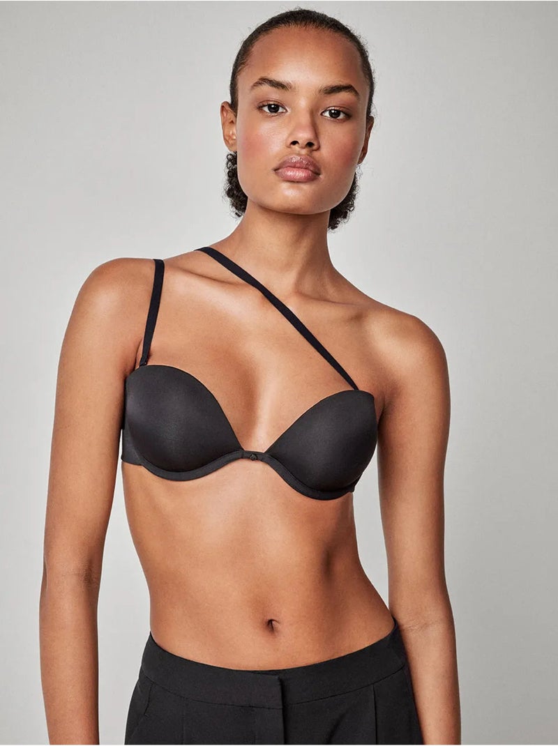 Reggiseno smontabile scollo estremo 50 posizioni Nero - Kiabi