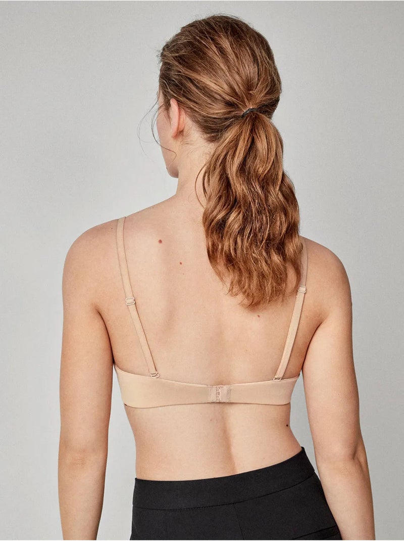Reggiseno smontabile scollo estremo 50 posizioni Rosa - Kiabi