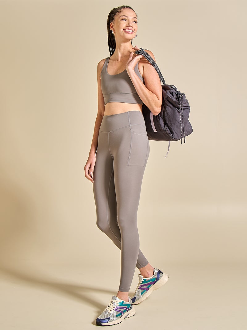 Reggiseno sportivo - (ekstract) Grigio - Kiabi