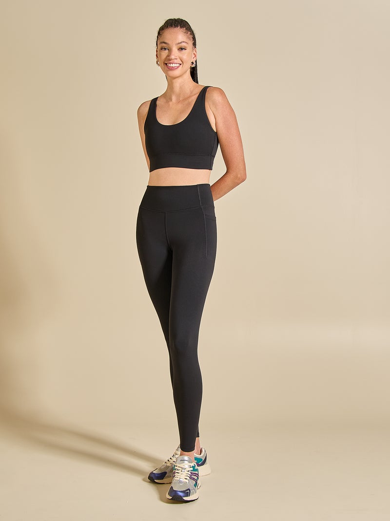 Reggiseno sportivo - (ekstract) Nero - Kiabi
