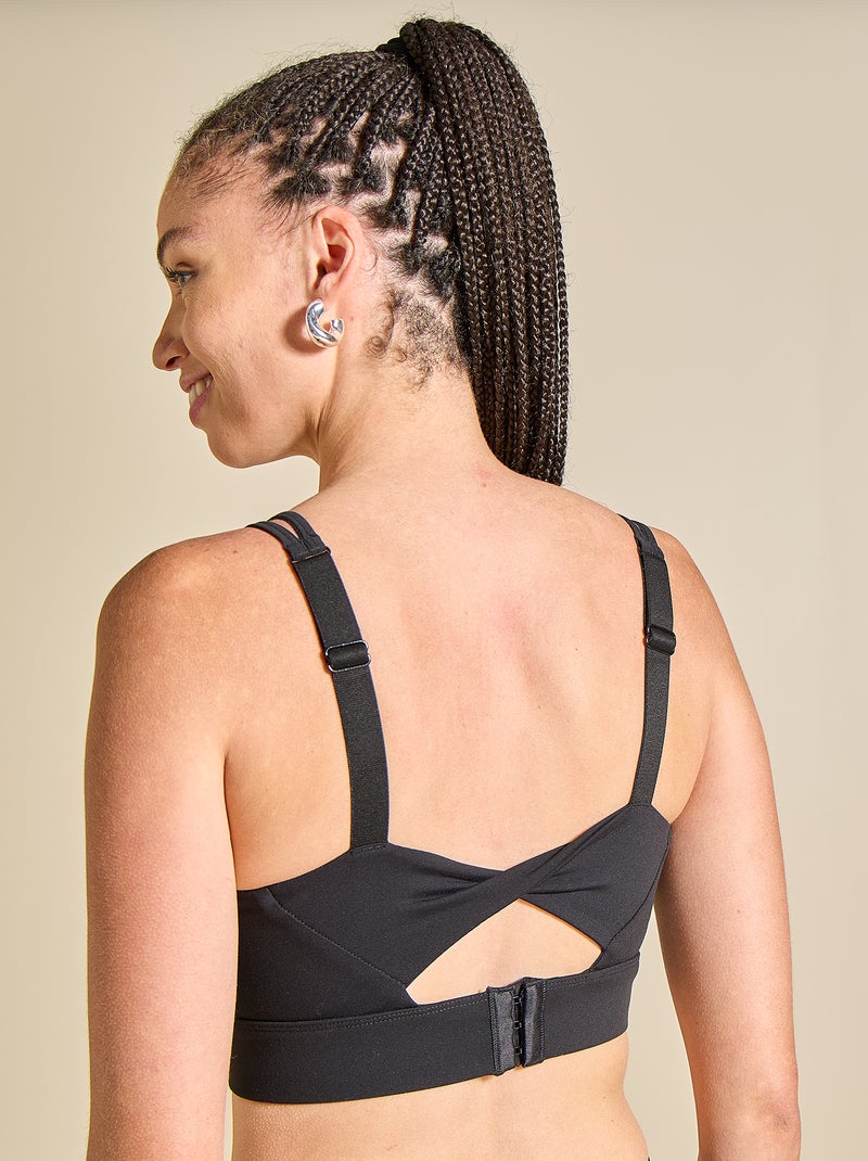 Reggiseno sportivo - (ekstract) Nero - Kiabi