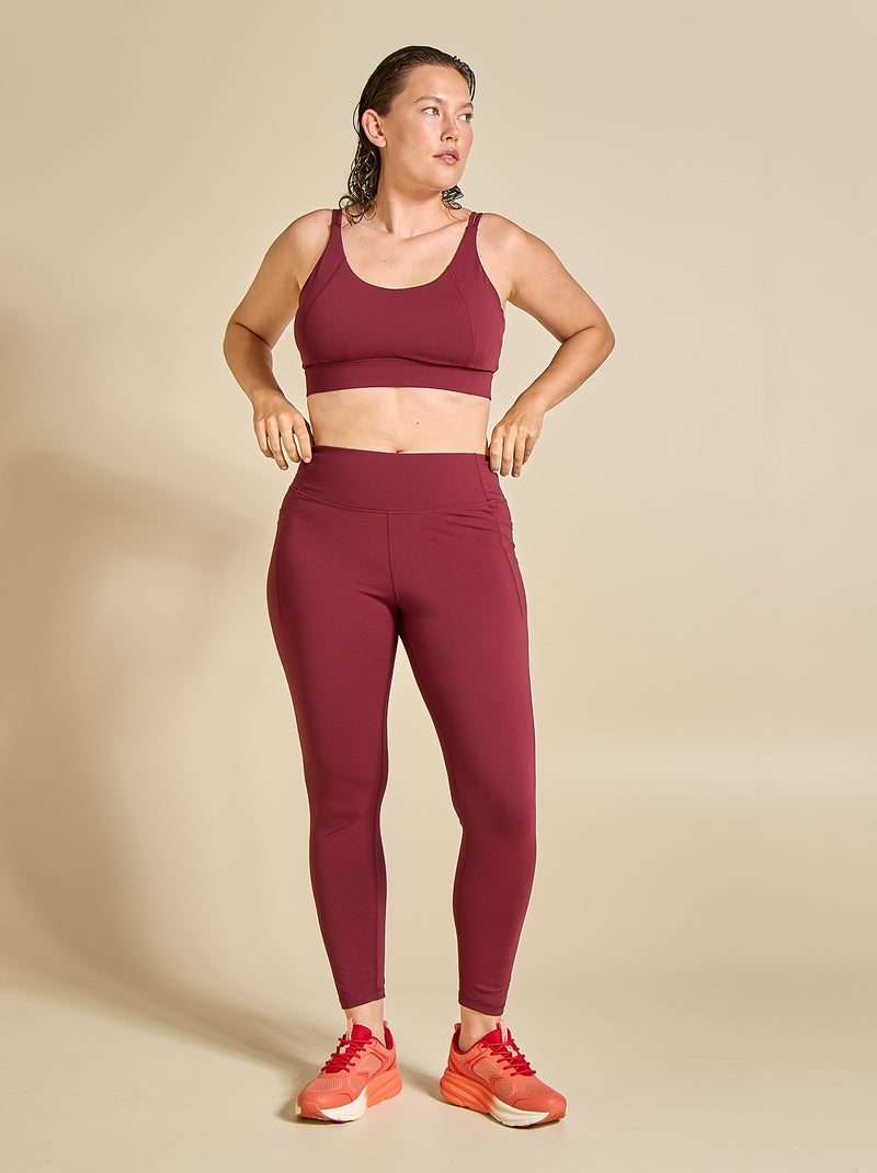 Reggiseno sportivo - (ekstract) Rosso - Kiabi