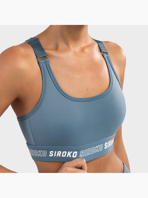 Reggiseno sportivo - supporto elevato fitness donna cardio - Kiabi