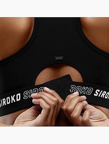 Reggiseno sportivo - supporto elevato fitness donna cardio