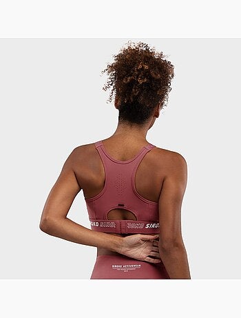 Reggiseno sportivo - supporto elevato fitness donna cardio