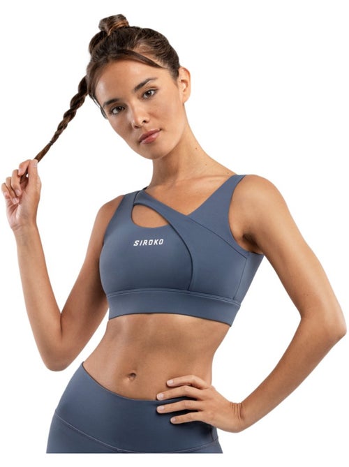 Reggiseno sportivo - supporto elevato fitness donna cross - Kiabi Reggiseno sportivo - supporto elevato fitness donna cross - Kiabi