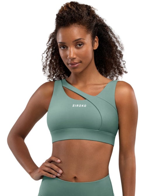 Reggiseno sportivo - supporto elevato fitness donna cross - Kiabi
