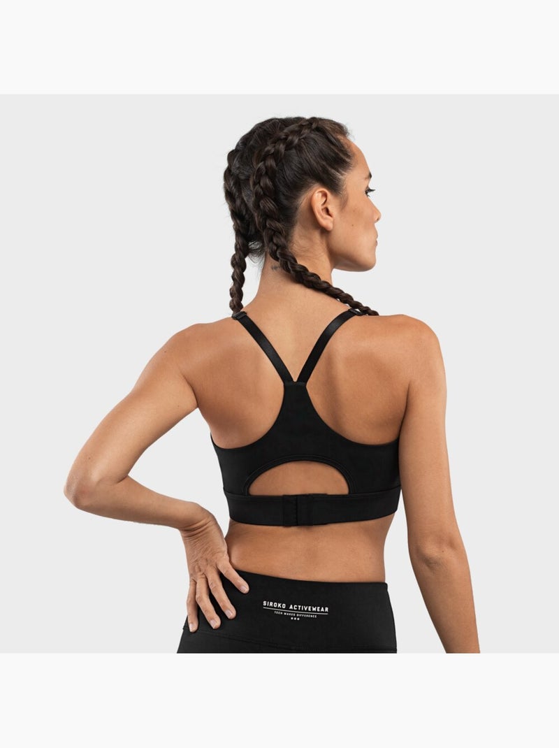 Reggiseno sportivo - supporto elevato fitness donna pacemaker Nero - Kiabi