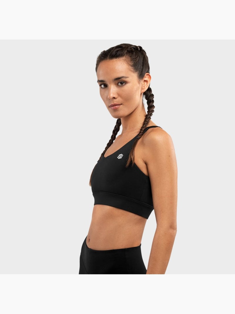 Reggiseno sportivo - supporto elevato fitness donna pacemaker Nero - Kiabi