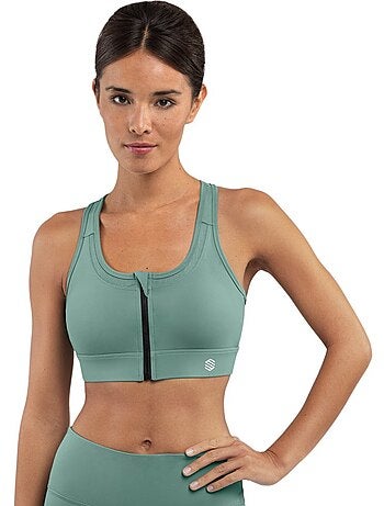 Reggiseno sportivo - supporto elevato fitness donna squat