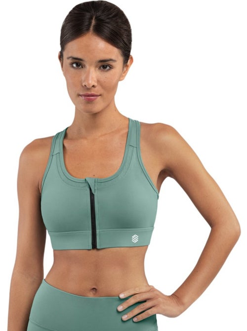 Reggiseno sportivo - supporto elevato fitness donna squat - Kiabi